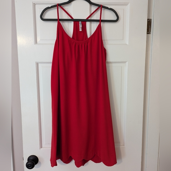 Southern Tide pink spaghetti strap scalloped dress size M - Picture 2 of 6